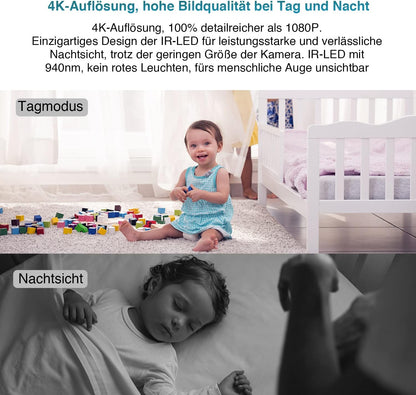 MW5 4K Ultra HD WLAN Überwachungskamera