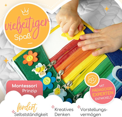 Busy Board Activity Buch für Kleinkinder, Alpaka