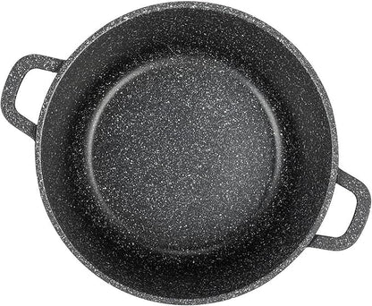 Kochtopf mit Antihaftbeschichtung, Induktion (15L), Schwarz 15L Ø 32 cm