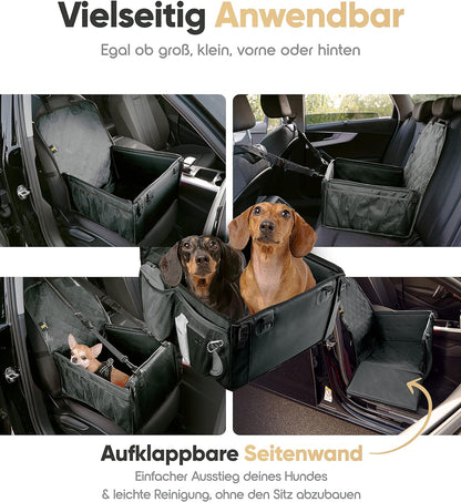 Hundeautositz, Schwarz