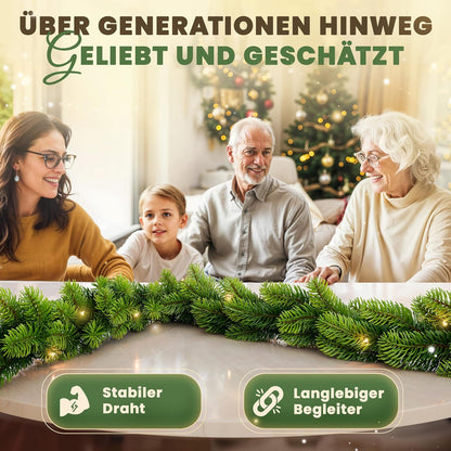 Weihnachtsgirlande 270 cm, ohne Beleuchtung 270 cm