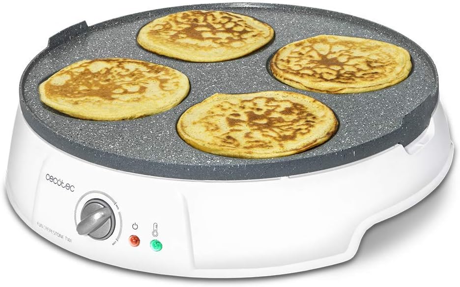 CrepeStone Twin, 1200W | Umkehrbare Platten