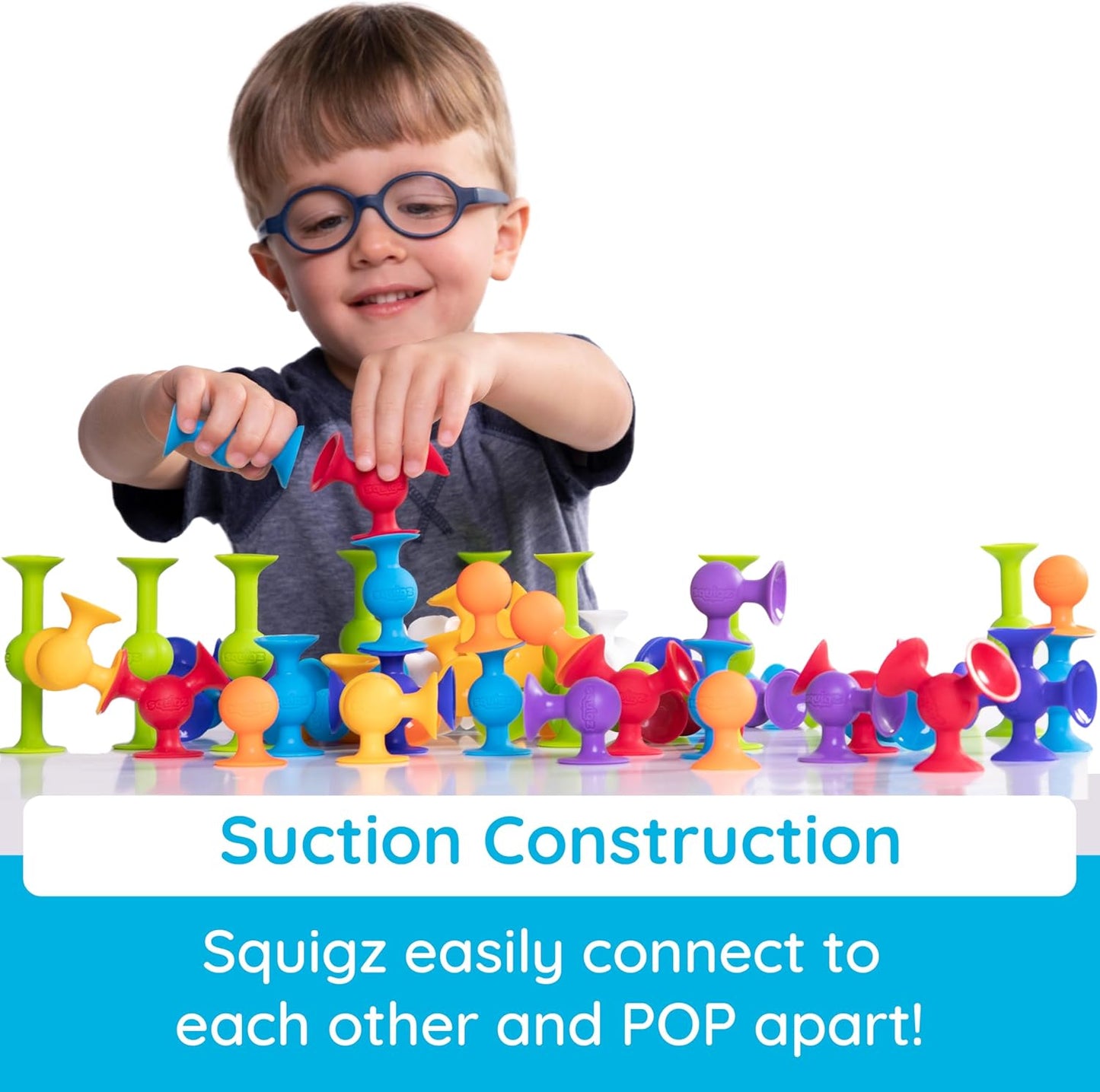 Squigz Starter Saugspielzeug-Set, Squigz Starter Set