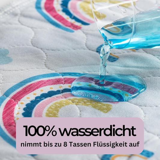 Wasserdichte Bettunterlage für Kinder