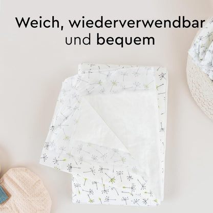 Hautfreundliche Baby Wickelunterlagen 5x10 Stück, NEU 5 x 10 Stück