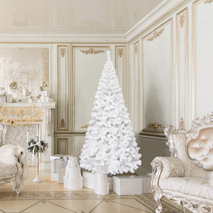 Künstlicher Tannenbaum, Weiss, 210 cm