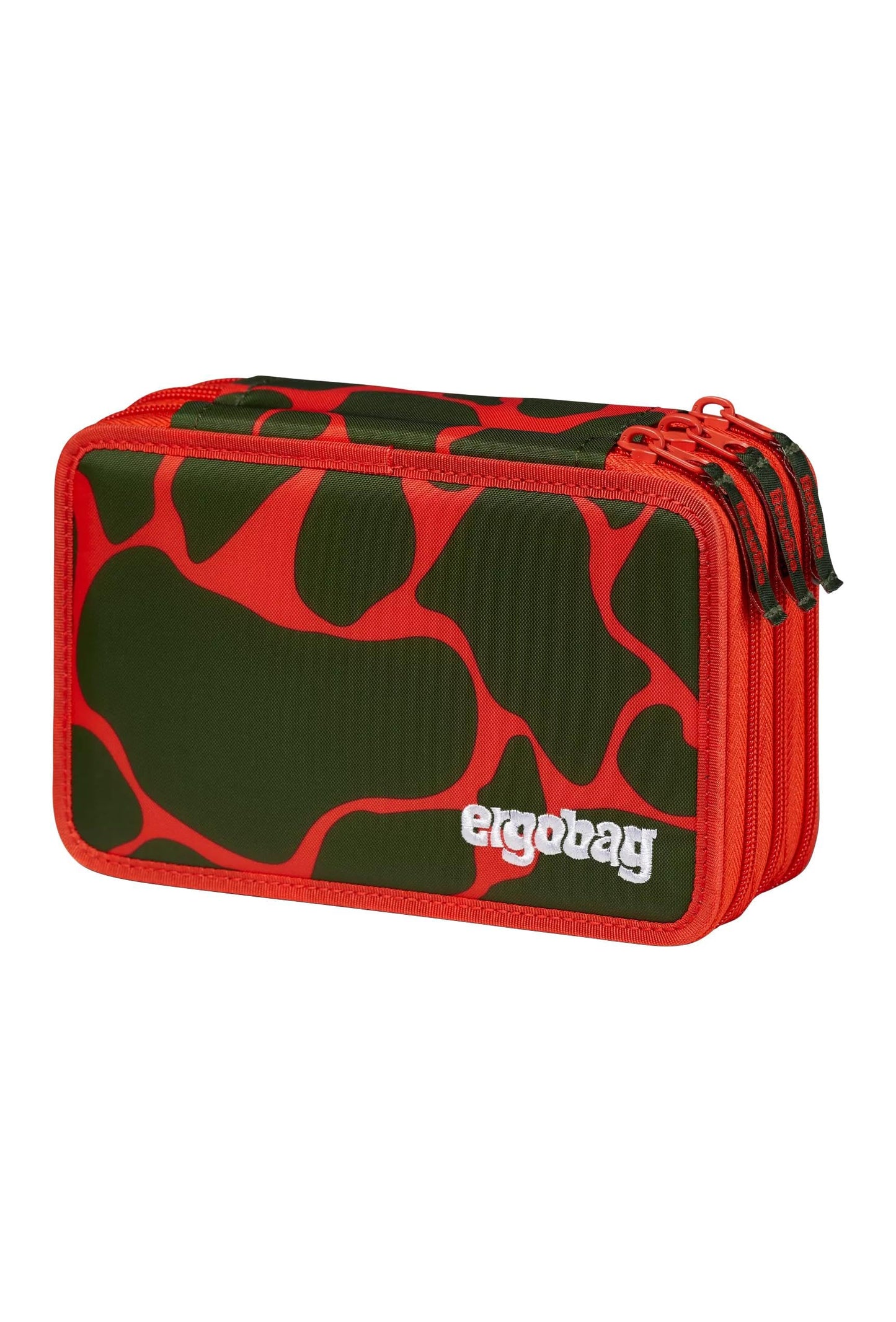 Maxi Mäppchen Set mit Zubehör, Feuerspeibär - Orange Einheitsgrösse