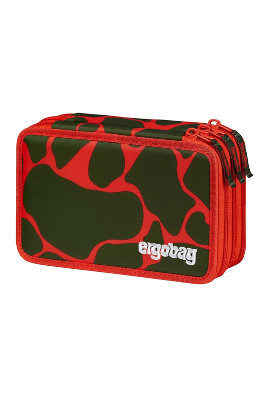 Maxi Mäppchen Set mit Zubehör, Feuerspeibär - Orange Einheitsgrösse
