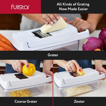 Gemüseschneider, 9-in-1 Standard Wei&#xDF;