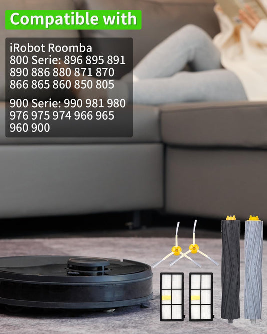 16-teiliges Ersatzteilset für iRobot Roomba Staubsauger