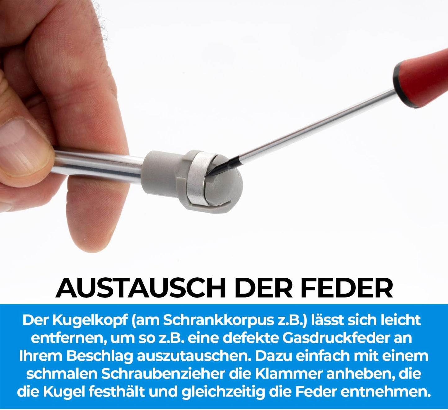 2 Stück Gasdruckfeder Ersatz für Lift-O-Mat, 1 Paar 450 N