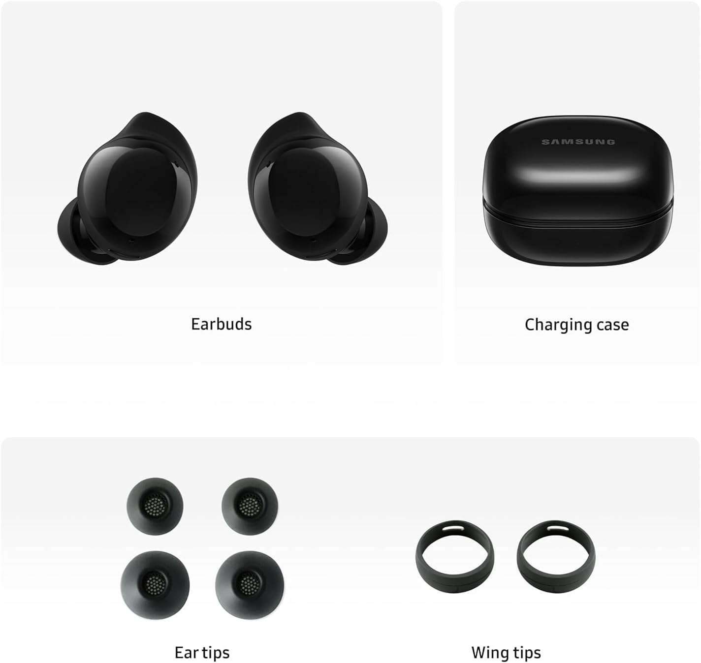 Galaxy Buds Core SM-R410 mit Active Noise Cancelling, schwarzes