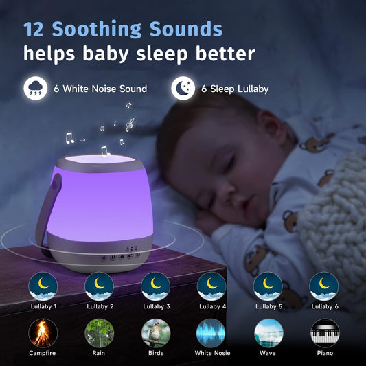 Nachtlicht mit White Noise und Timer