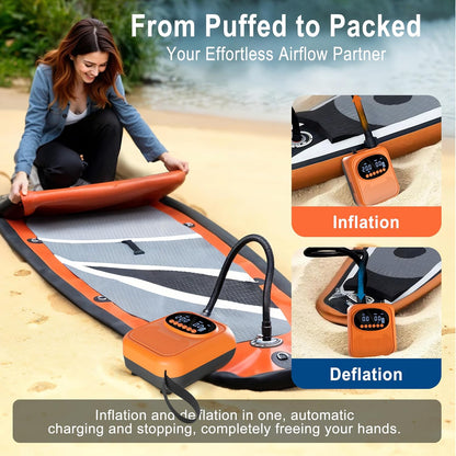 Elektrische SUP Pumpe mit dualer Schnellinflation, Standardversion