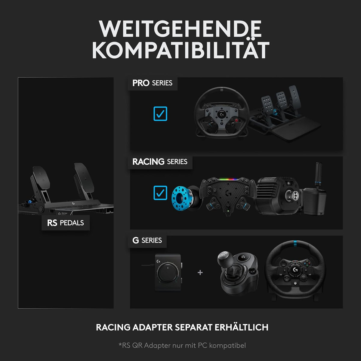 G Rs Pedals, RS Pedalen