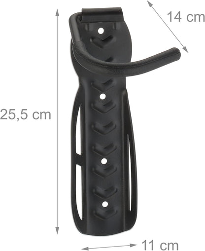 6x Fahrrad-Wandhalterung