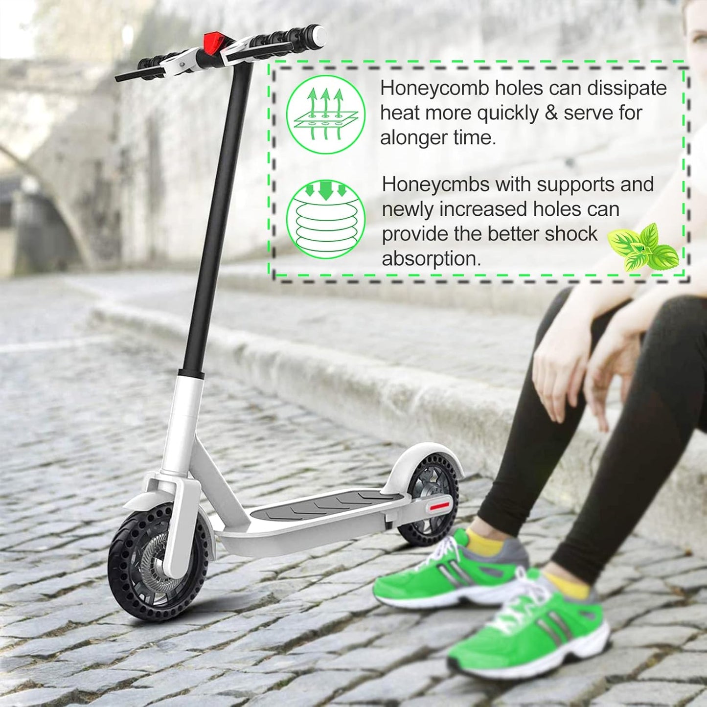 E-Scooter Solid Reifen, 2 PCS