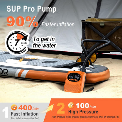 Elektrische SUP Pumpe mit dualer Schnellinflation, Standardversion