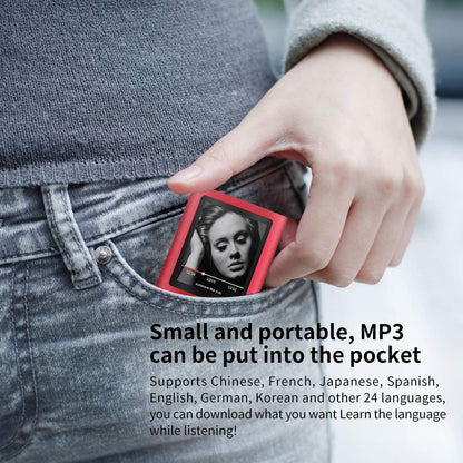 MP3 Player mit LCD-Display, Rot