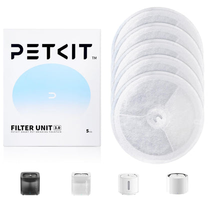 Eversweet Filter 3.0 für Trinkbrunnen, 5 Stück, 3.0 5pcs