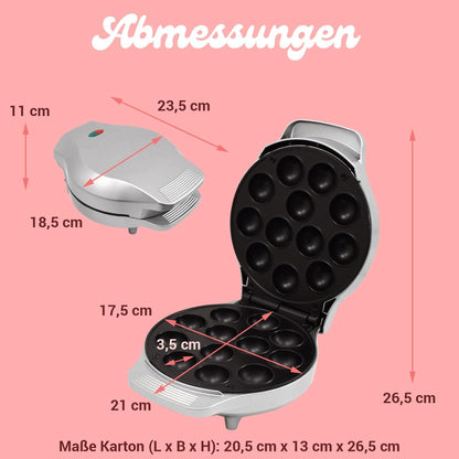 Cake Pop Maker für 12 Stück