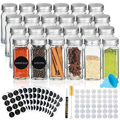 Gewürzgläser-Set mit Schraubkappe