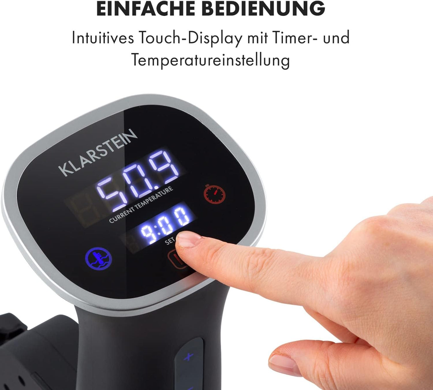 Sous Vide Stick, Schwarz