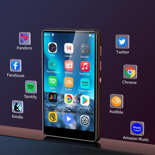 MP3-Player mit Bluetooth & WLAN, Schwarz
