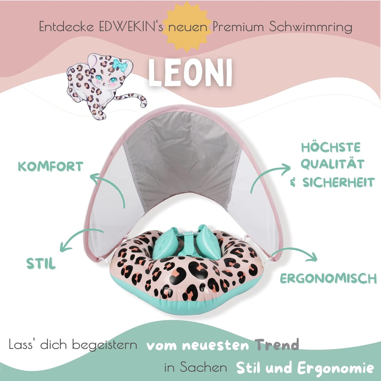 Baby Schwimmring Leoni, Leoni