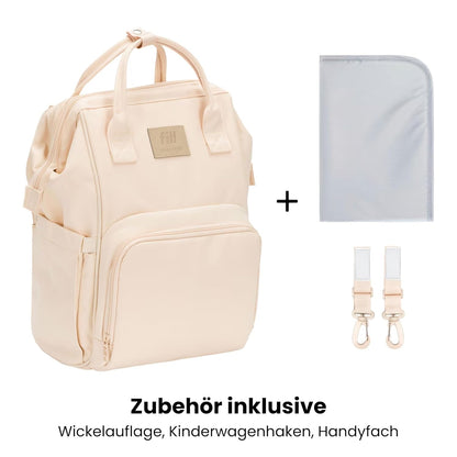 Wickelrucksack Barcelona, Sand Beige