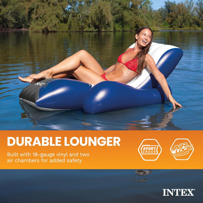 Aufblasbare Badelounge, 180 x 135 cm Single