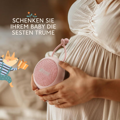 White Noise Machine mit Nachtlicht, Rosa