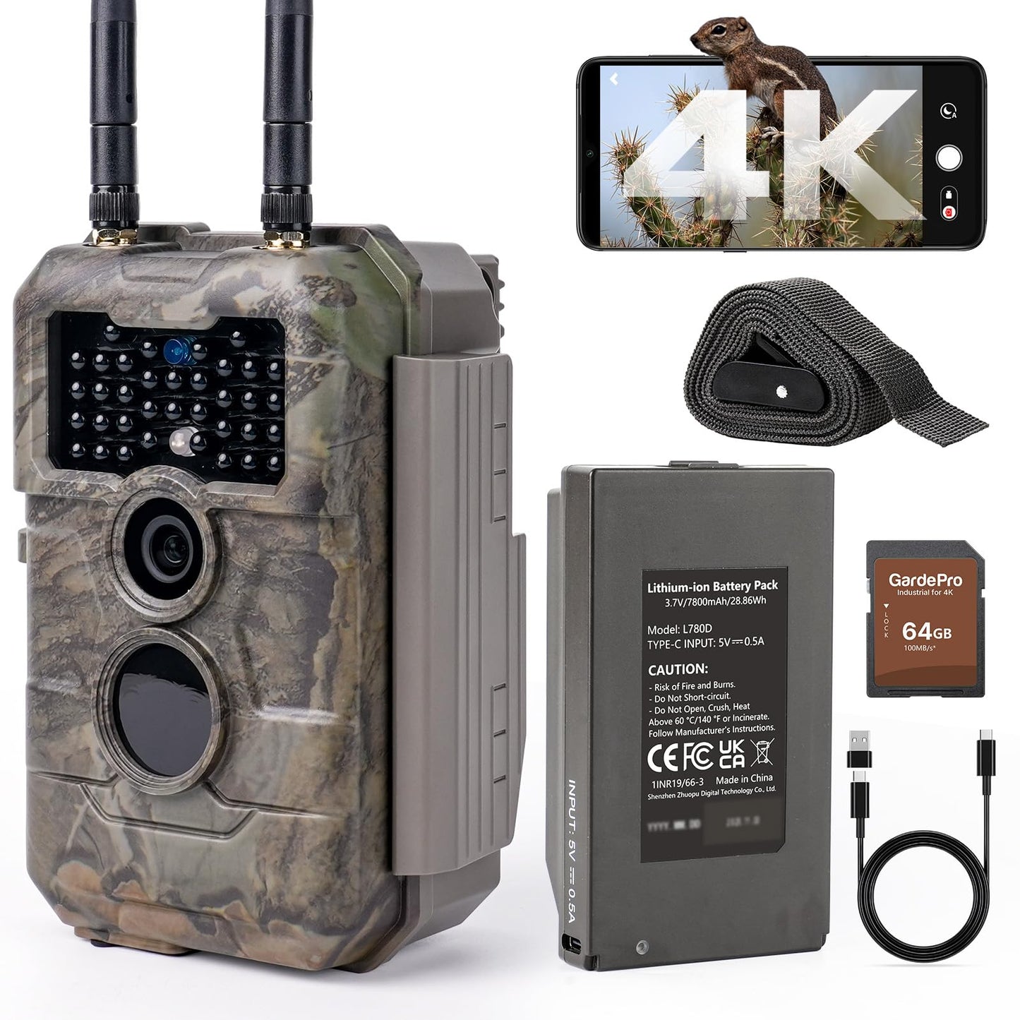 Wildkamera E6 Pro 4K