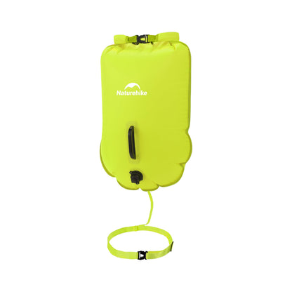 Schwimmboje mit verstellbarem Hüftgurt, Gelb/25l