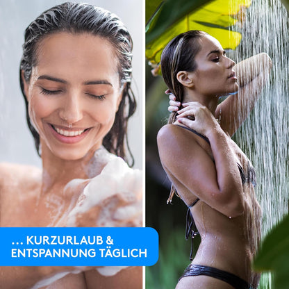 Duschkopf-Set mit Schlauch & Halterung