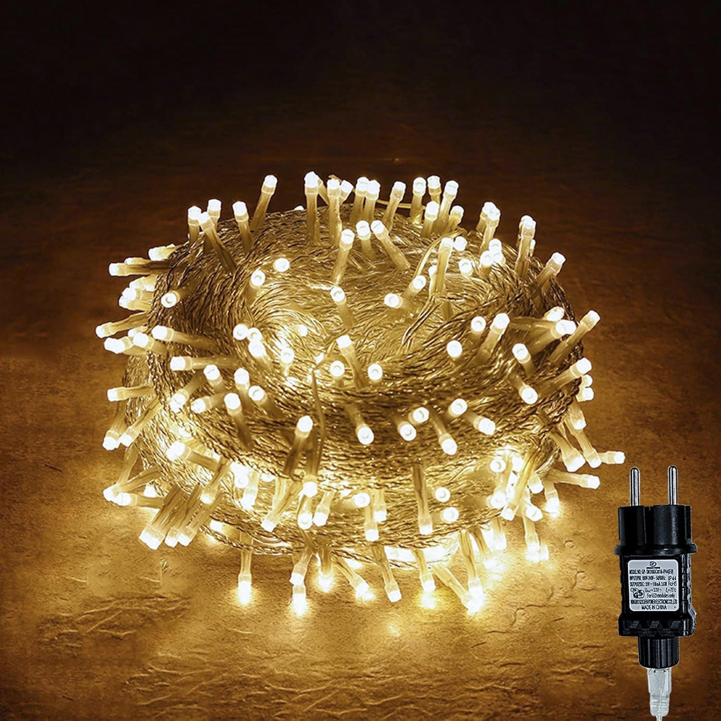 LED-Lichterkette, Warmweiss 300LED