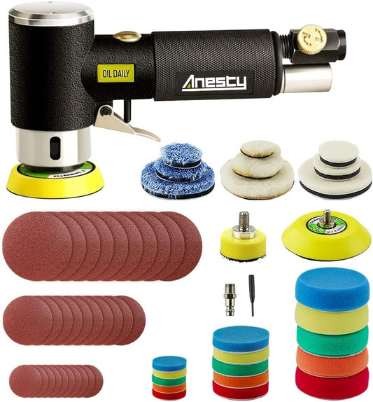 Druckluft Exzenterschleifer-Set
