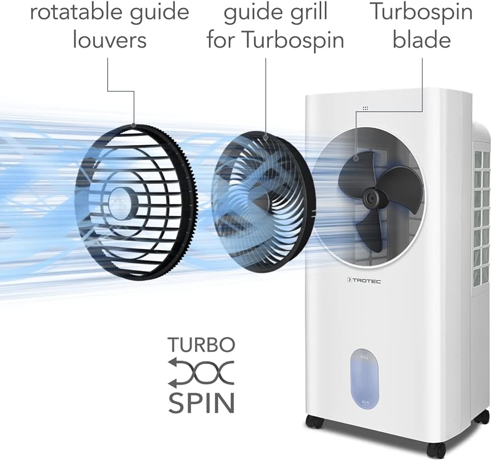 Mobiler 3-in-1 Aircooler PAE 31 mit Timer und Nachtmodus, 1.000 m³/h