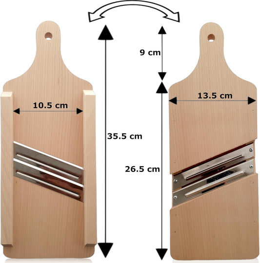 Krauthobel, 2 Klingen
