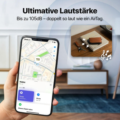 Air Tag Tracker Karte für Brieftasche