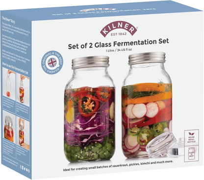 Fermentier-Starter-Set, 2x 1 Liter
