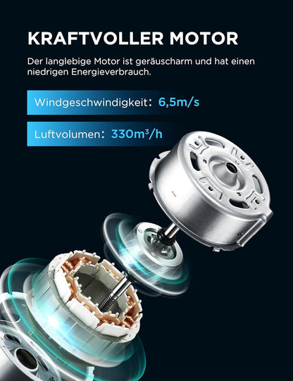4-in-1 Mobiler Luftkühler mit Wasserkühlung