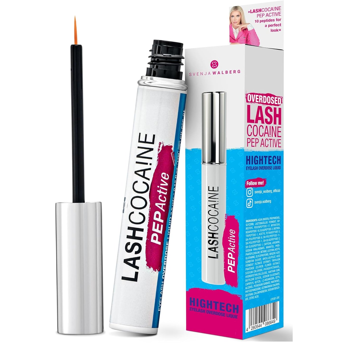 LASHCOCAINE PEP ACTIVE - Wimpernserum