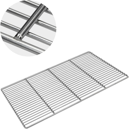 Grillrost 54x34 cm mit abnehmbaren Griffen, 54 x 34 cm mit Griffen