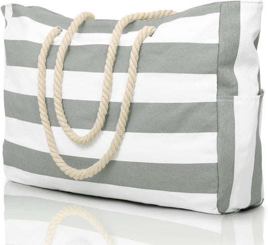 Wasserdichte Strandtasche mit Reissverschluss