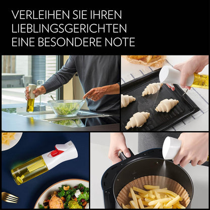 Ölsprüher Olivia mit Portionskontrolle, Weisses Logo