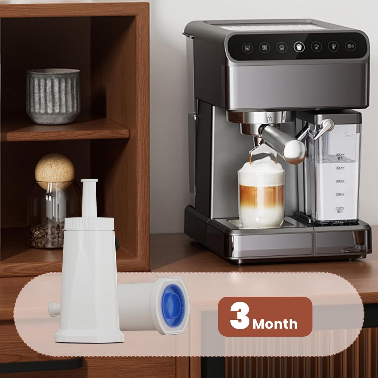 CMF011 Wasserfilter für Sage Barista, 4 Stück (1er Pack)