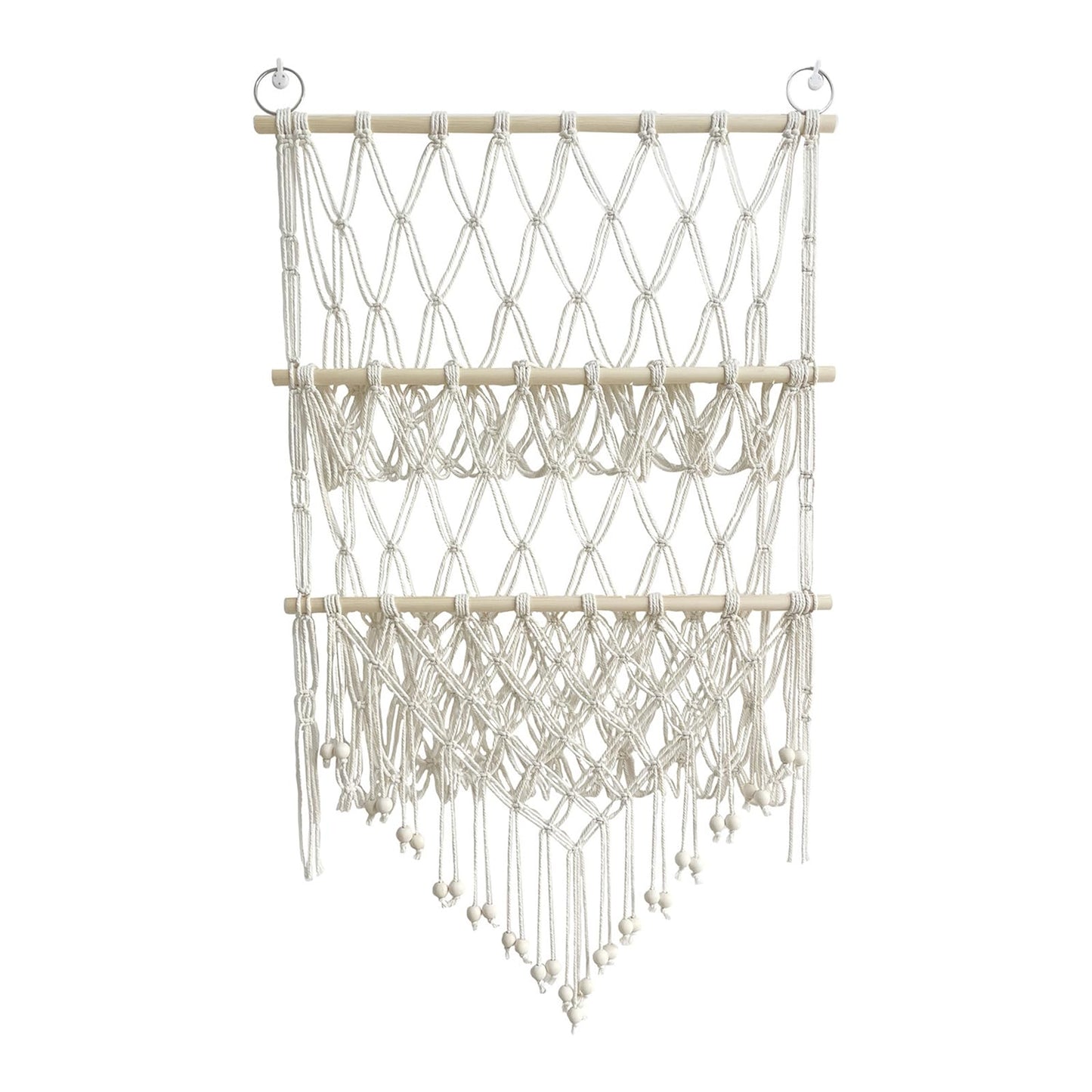 Stofftier-Hängematte im Boho-Stil, Braun