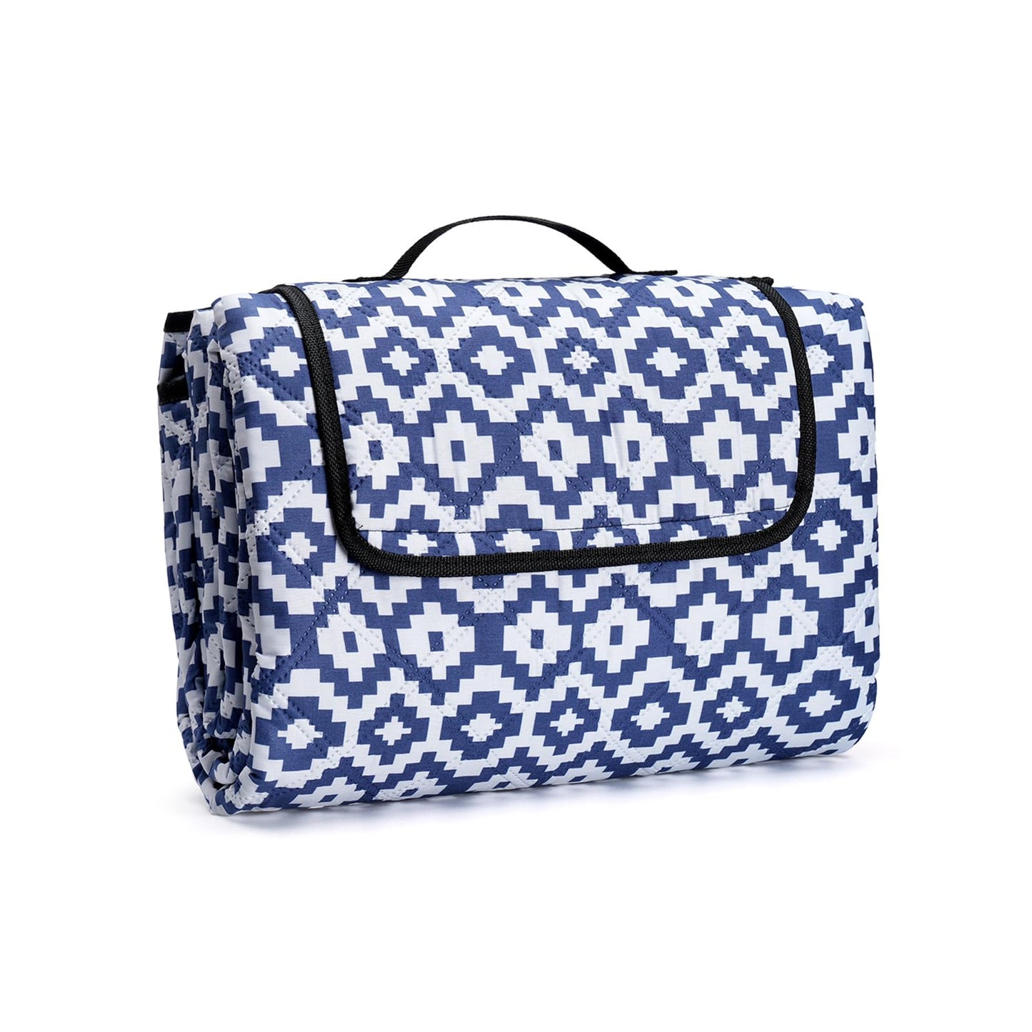 Wasserdichte Picknickdecke, 150 x 200 cm (Rechteckig) Blau