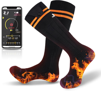 Beheizte Socken, APP-Steuerung